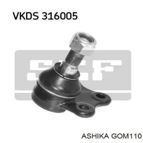 Сайлентблок переднего нижнего рычага Ashika GOM110