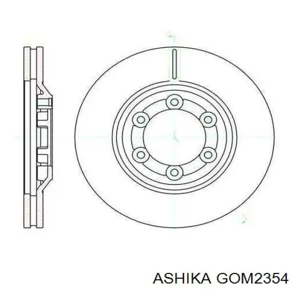 Опора передней стойки Magnum Technology A72039MT