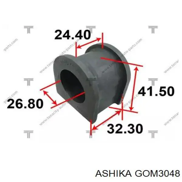 Купить D2164F RBI Втулки переднего стабилизатора