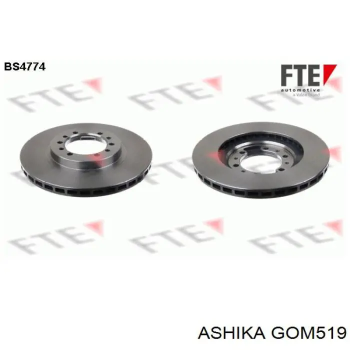 Купить GOM519 Ashika Втулки переднего стабилизатора