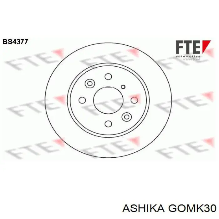 Втулка стойки стабилизатора Ashika GOMK30