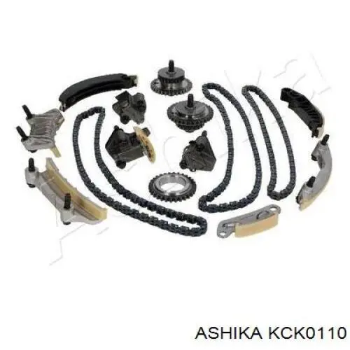 Цепь ГРМ, комплект Ashika KCK0110