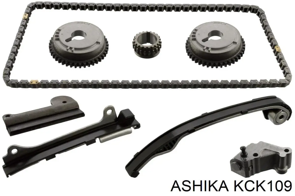 Цепь ГРМ, комплект Ashika KCK109
