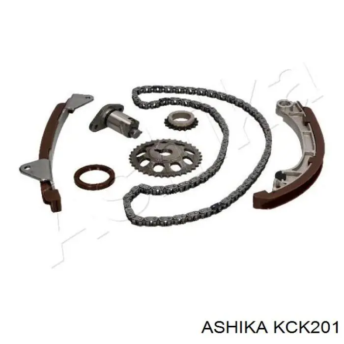 Цепь ГРМ, комплект Ashika KCK201