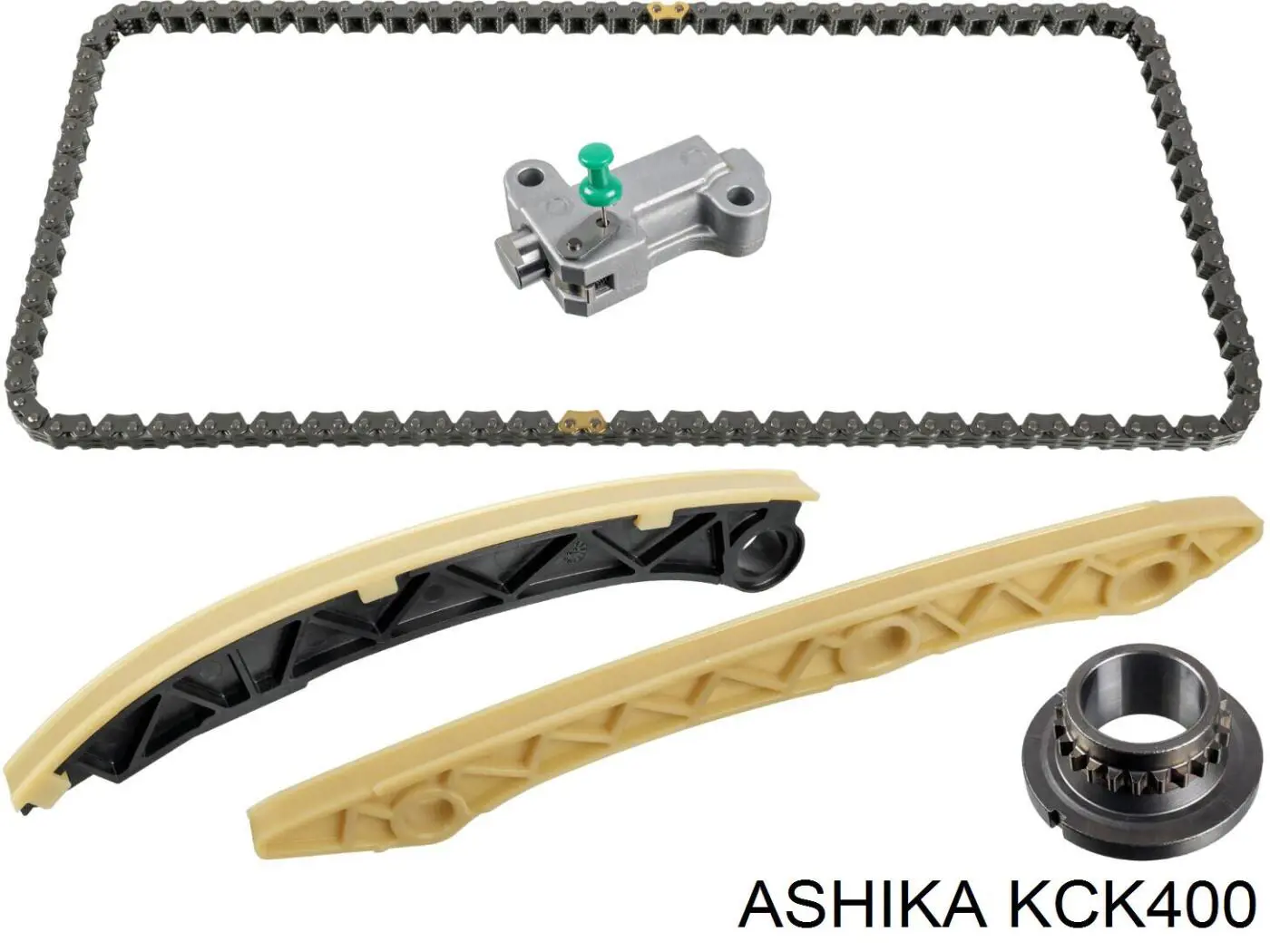 KCK400 Ashika комплект цепи грм