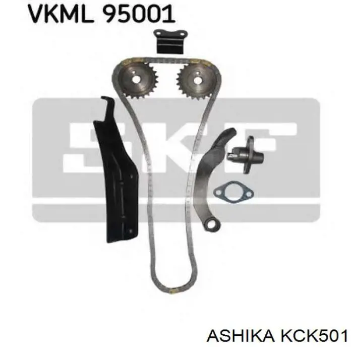 Комплект цепи ГРМ KCK501 Ashika