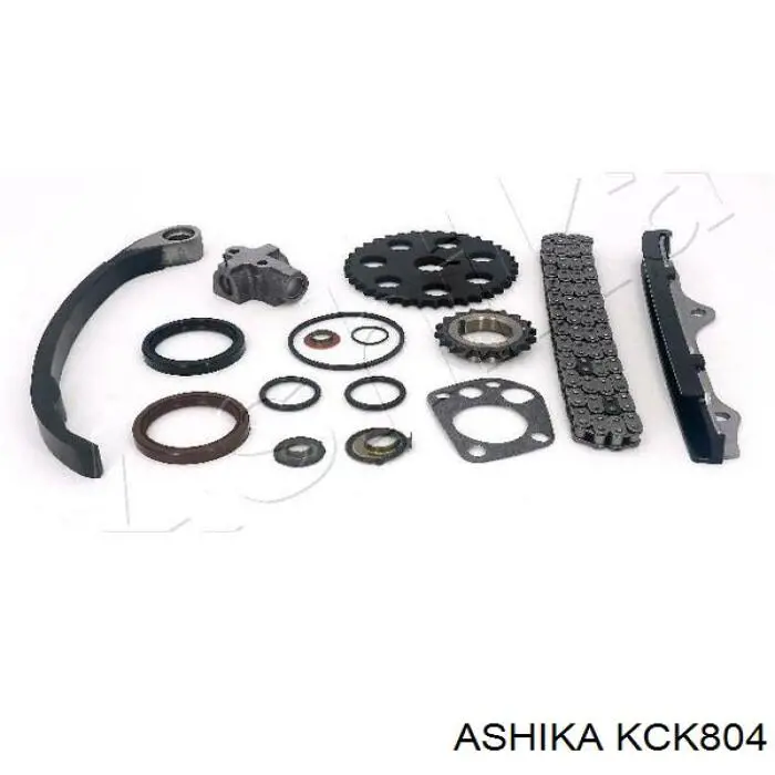 Цепь ГРМ, комплект Ashika KCK804
