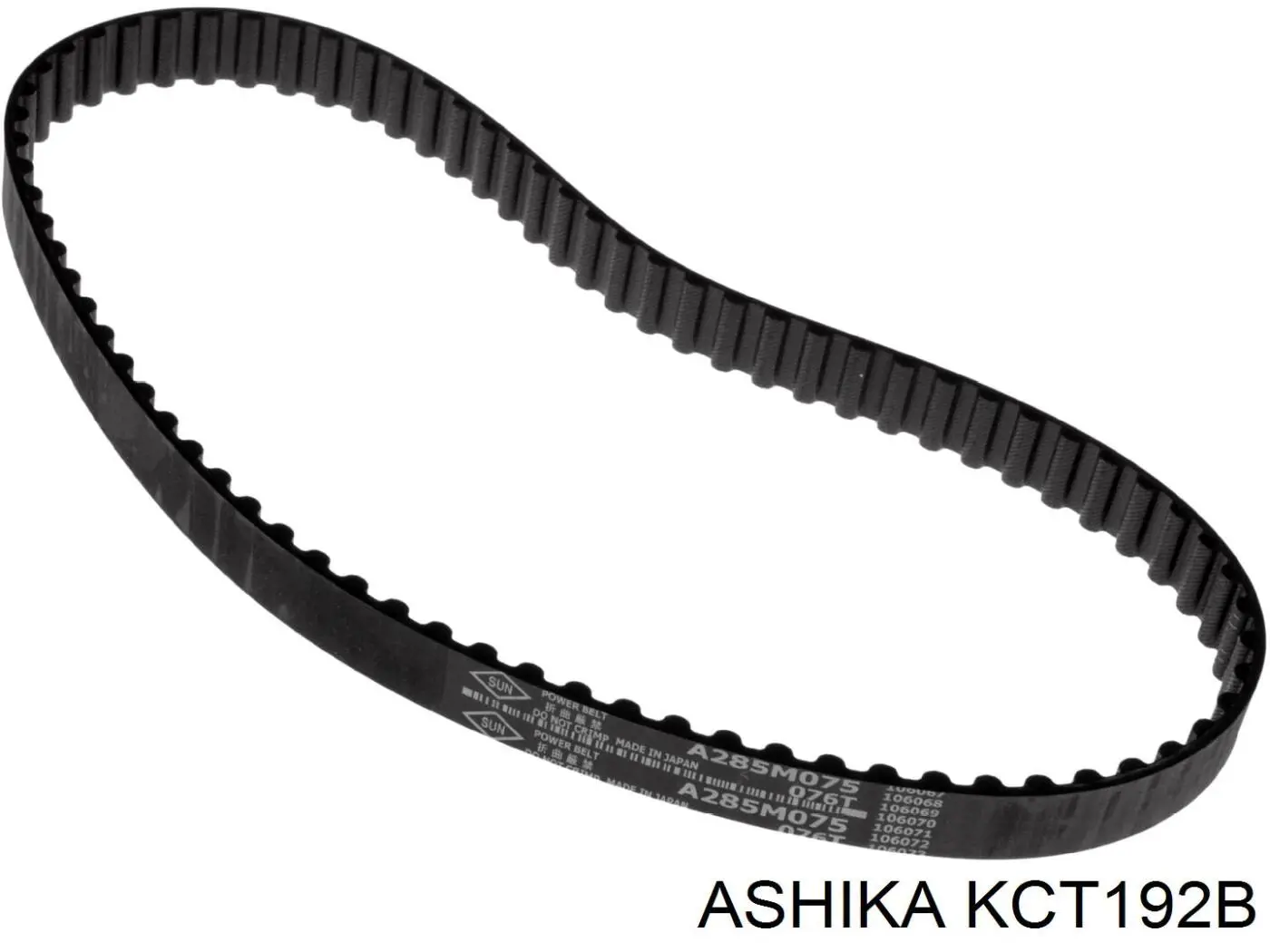 Ремень ГРМ, комплект Ashika KCT192B