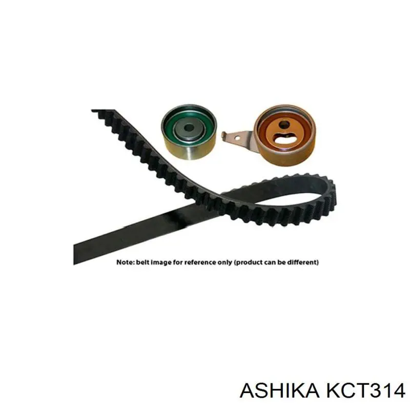 Ремень ГРМ, комплект Ashika KCT314