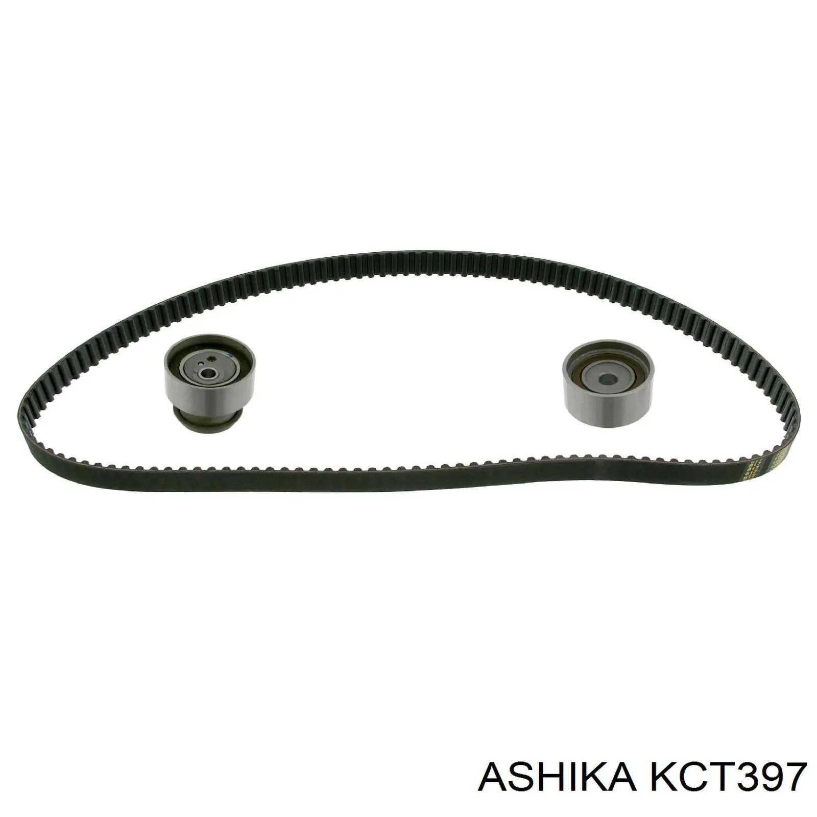 Ремень ГРМ, комплект Ashika KCT397