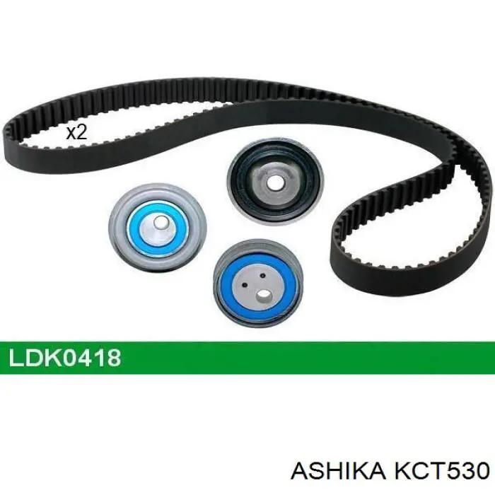 ГРМ ремни, комплект Ashika KCT530 цена, от 49.85 USD