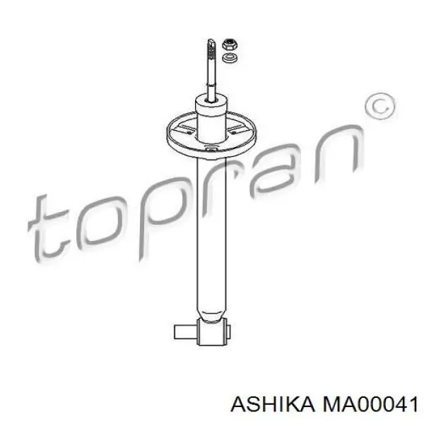 Задний амортизатор Ashika MA00041