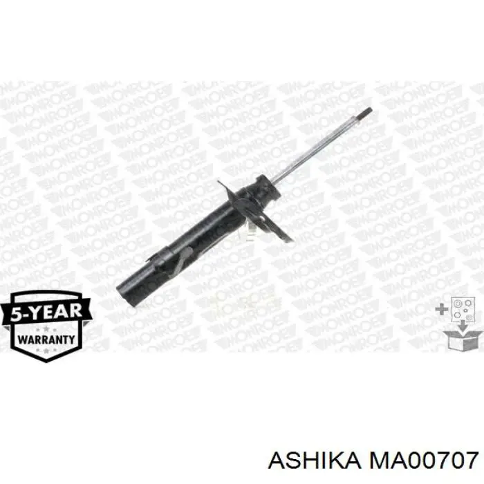 Амортизатор передний левый MA00707 Ashika