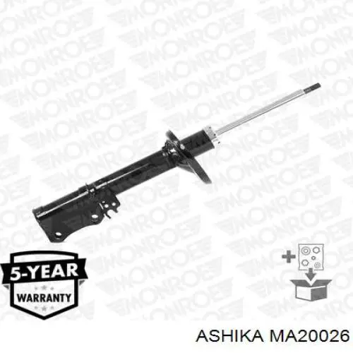 MA-20026 Ashika амортизатор задний левый