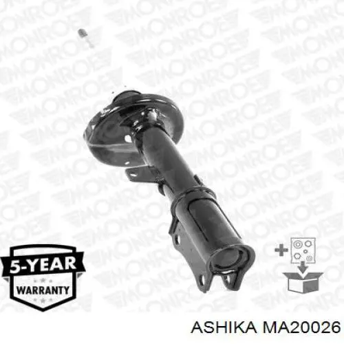 Купить MA20026 Ashika Амортизатор задний, левый