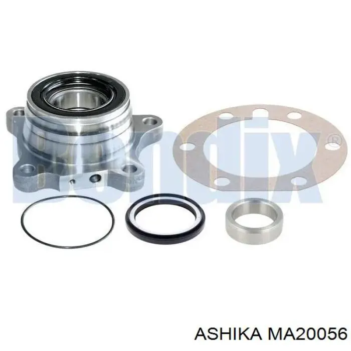 MA20056 Ashika Стойка задняя правая
