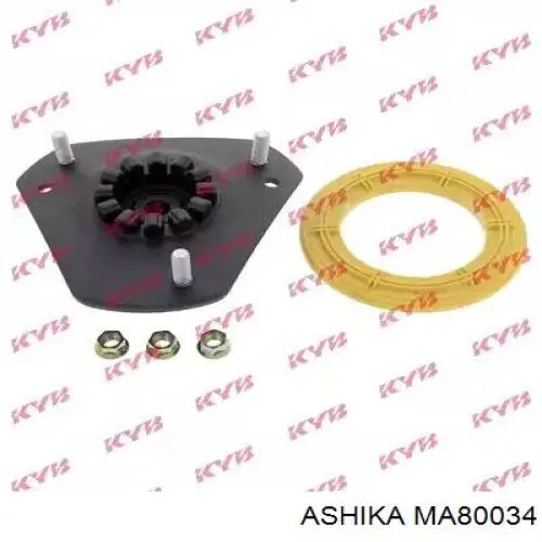 MA-80034 Ashika amortecedor traseiro