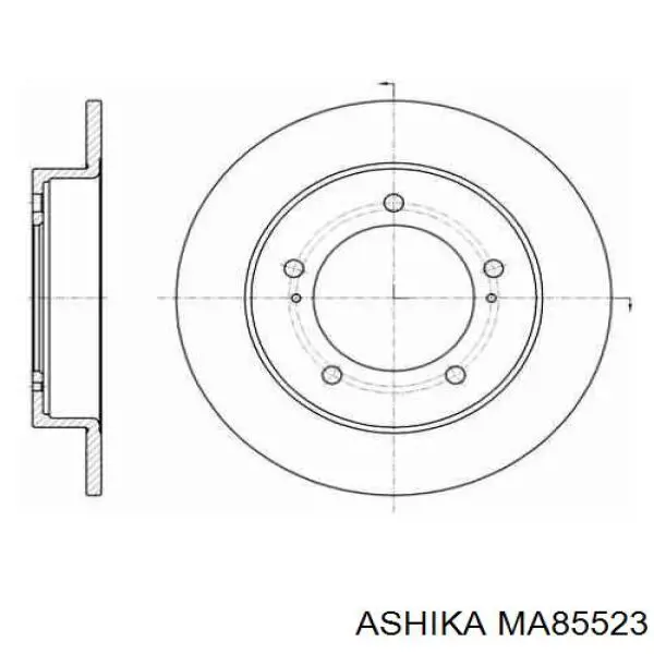 SA1650 Bremsi Амортизаторы задние