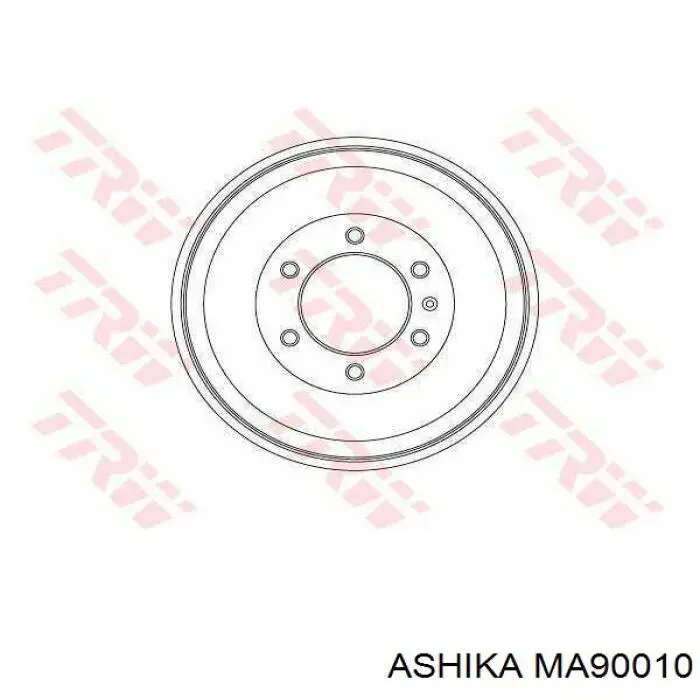 Купить MA90010 Ashika Амортизатор задней подвески