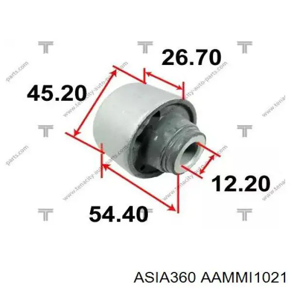 Сайлентблок переднего нижнего рычага AAMMI1021 Asia360