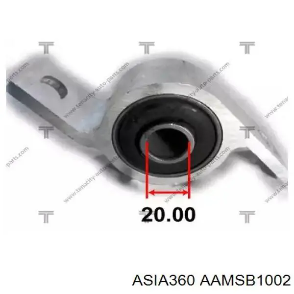 Сайлентблок переднего нижнего рычага AAMSB1002 Asia360