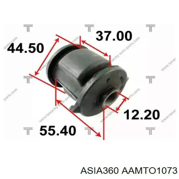 Сайлентблок заднего продольного рычага передний AAMTO1073 Asia360