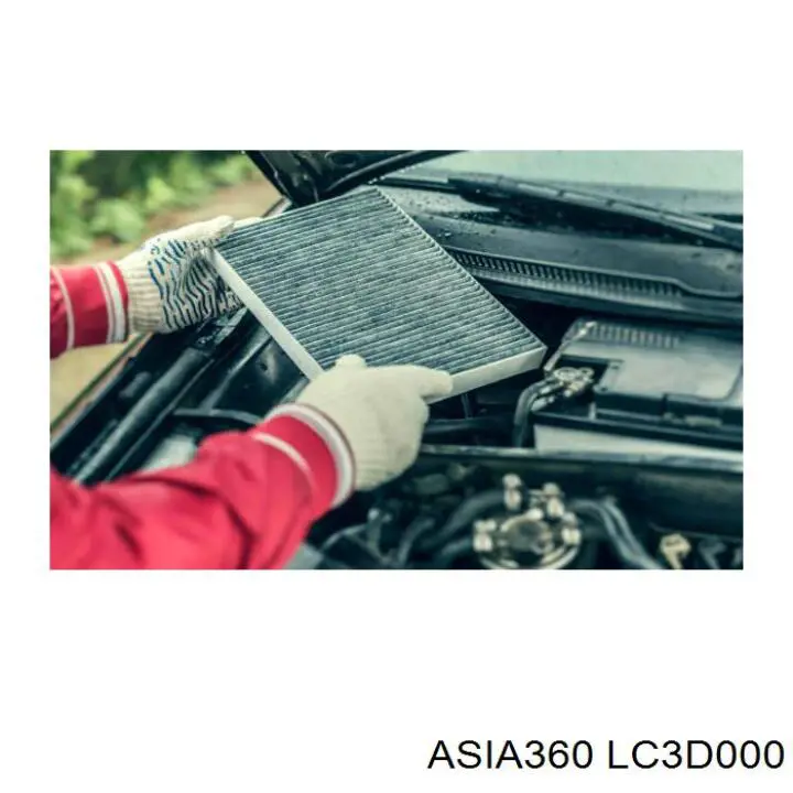 Фильтр воздушный отопителя Asia360 LC3D000 цена, от 6.33 USD