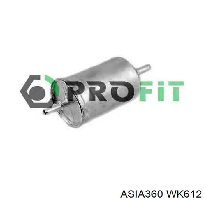 WK612 Asia360 топливный фильтр