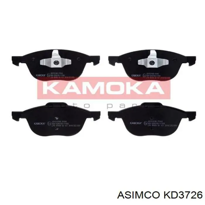 KD3726 Asimco Колодки передние