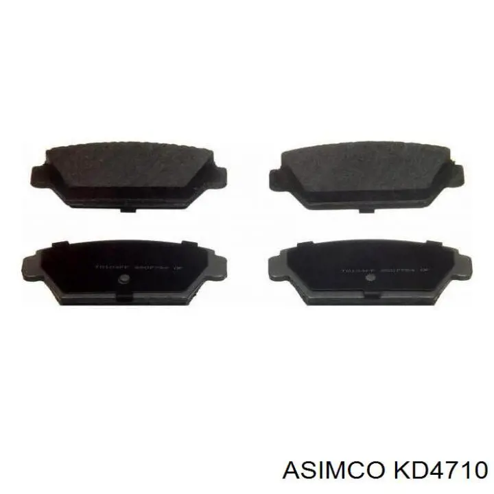 Колодки дисковые  Asimco KD4710 цена, от 10.77 USD