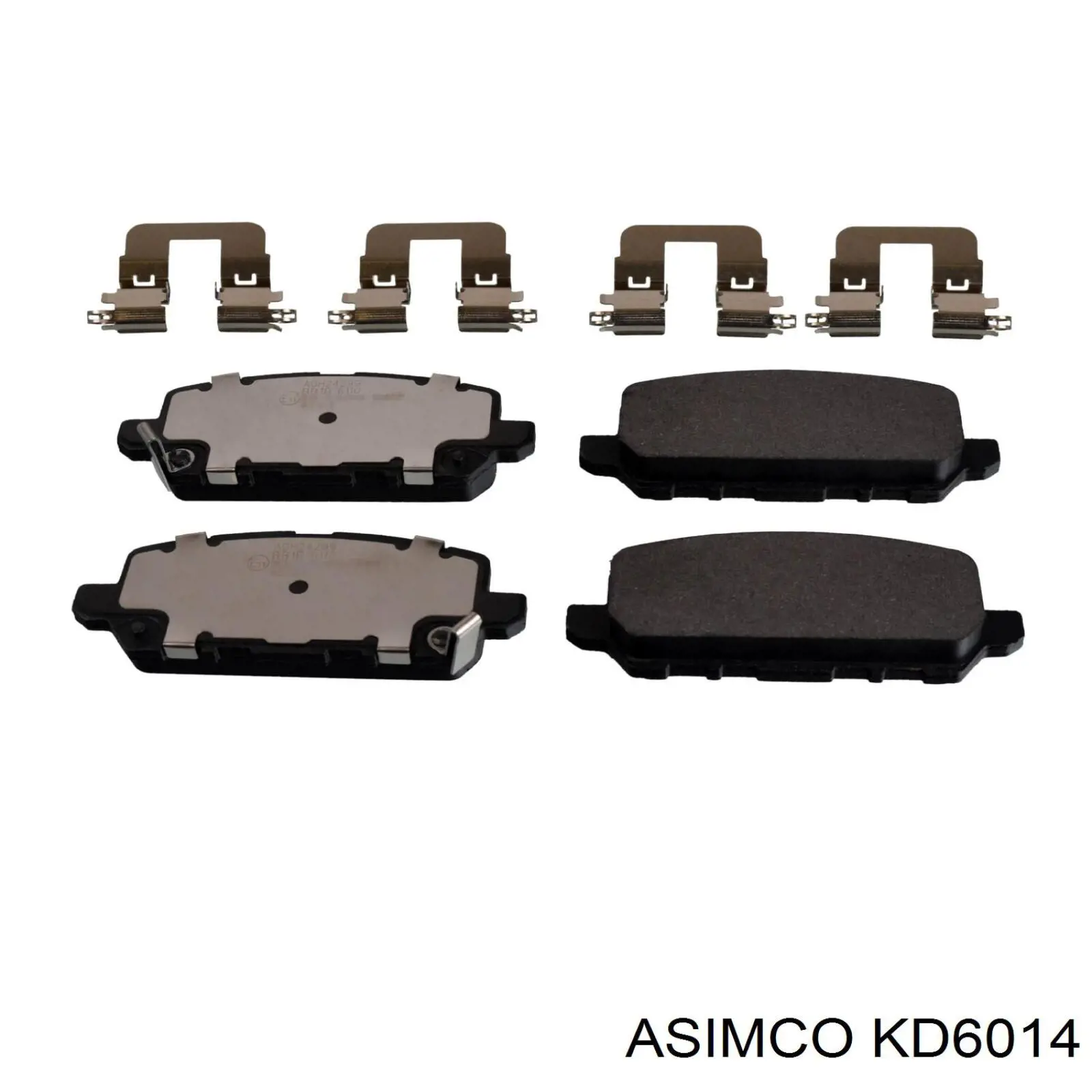 Колодки дисковые  Asimco KD6014 цена, от 31.97 USD