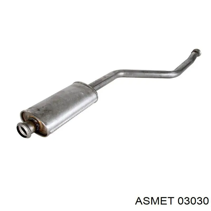 Купить 03030 Asmet Глушитель задний