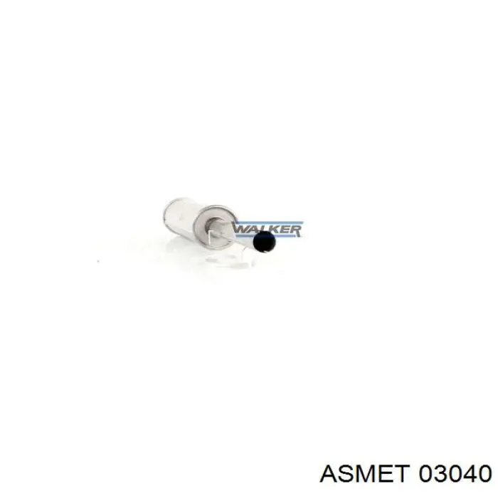03040 Asmet Глушитель центральный