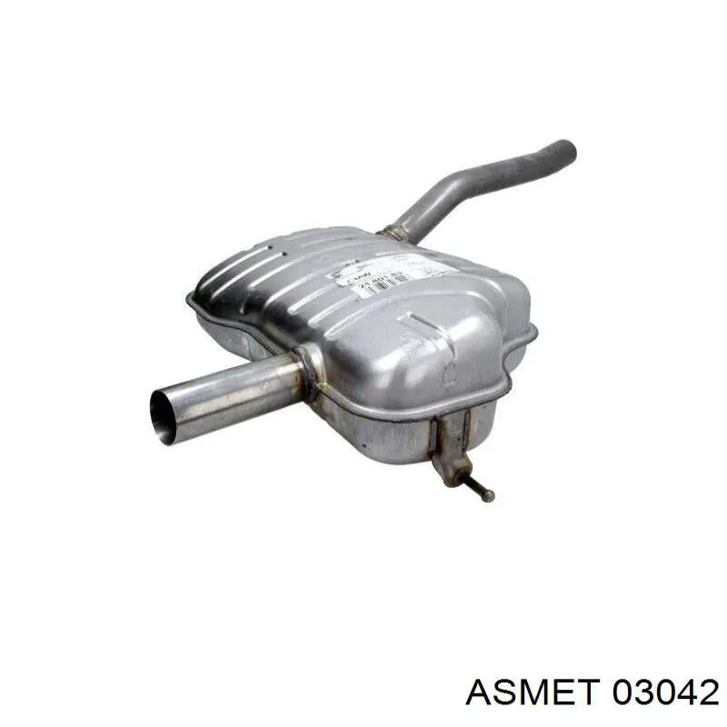Приёмная труба ASM03042 Asmet
