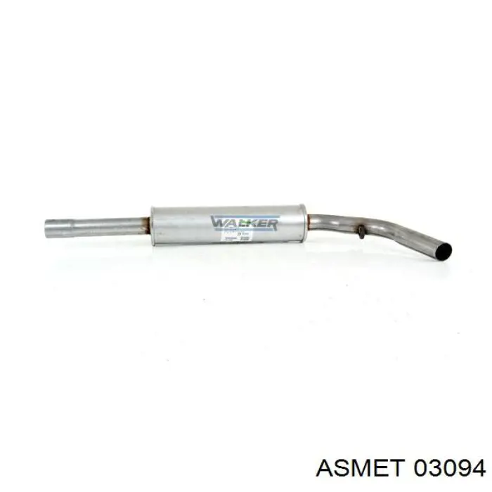 6N0253209E VAG Глушитель центральный