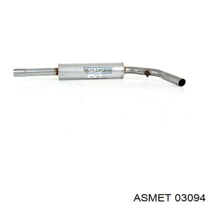 Глушитель, центральная часть VAG 6N0253209E цена, от 41.24 USD