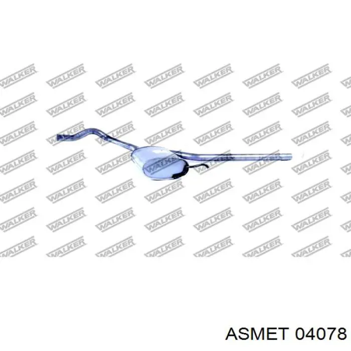 Центральная часть глушителя 282703 Bosal