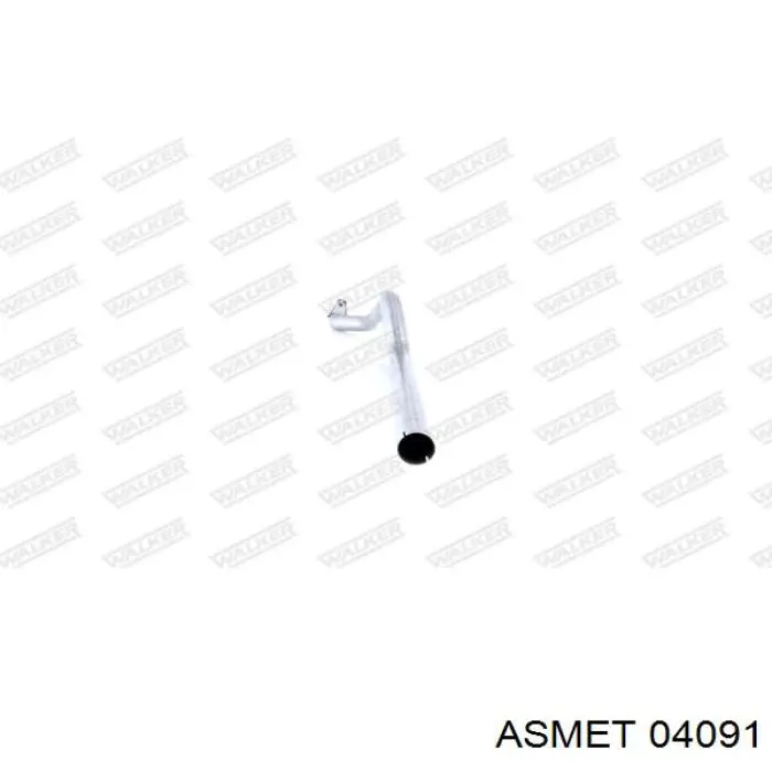 Купить 04091 Asmet Глушитель задний