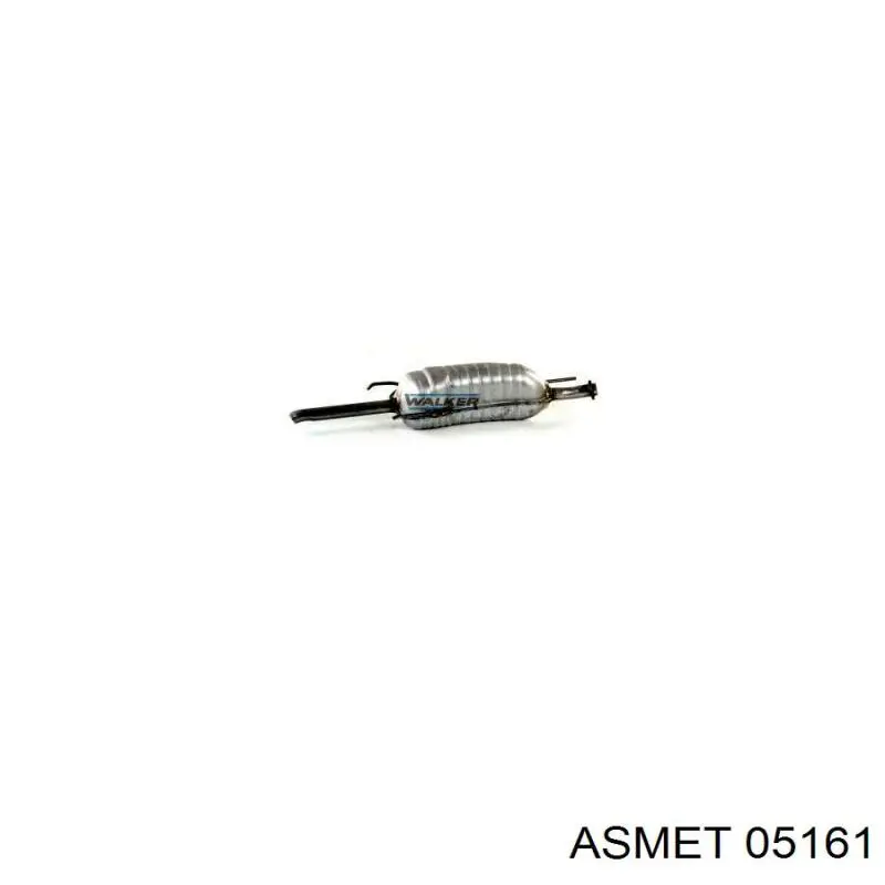 Купить 05161 Asmet Глушитель задний