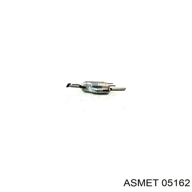 05162 Asmet глушитель, задняя часть