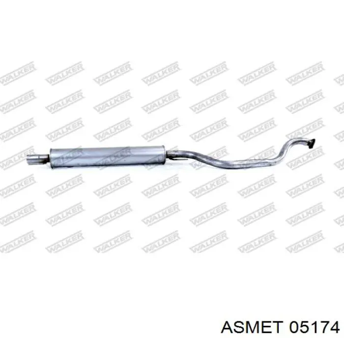 Выхлоп задний Opel 5852169 цена, от 66.96 USD