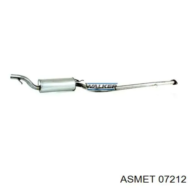 07212 Asmet Выхлопная труба