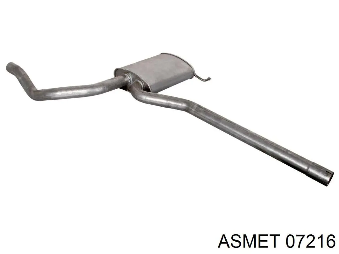 BS 840-001 Bosal глушитель, задняя часть