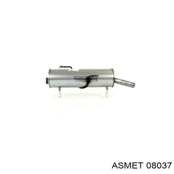 8037 Asmet глушитель, задняя часть