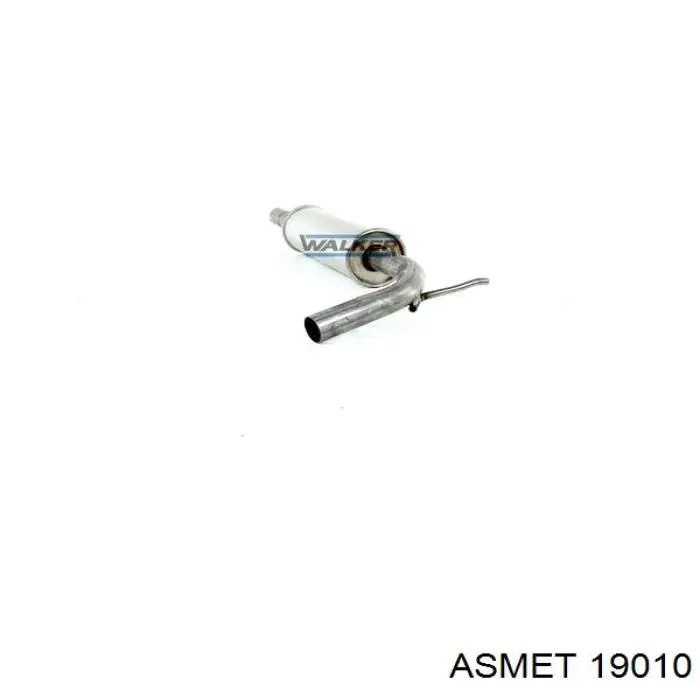 19010 Asmet глушитель, центральная часть