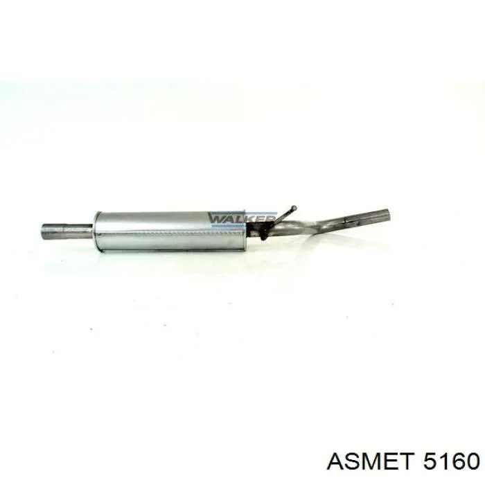 Глушитель задний 05160 Asmet