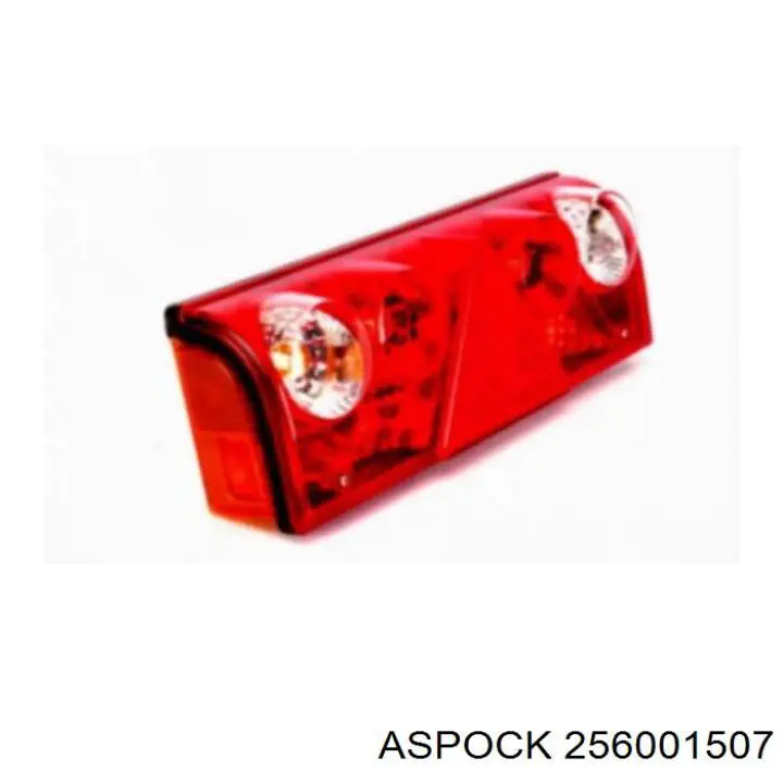 Фонарь задний левый 256001507 Aspock
