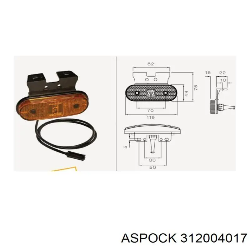 Купить 312004017 Aspock 