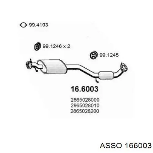  2865028000 Hyundai/Kia