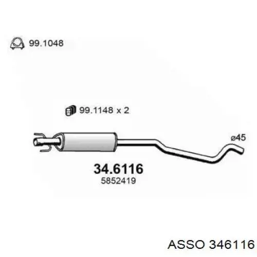  346116 Asso